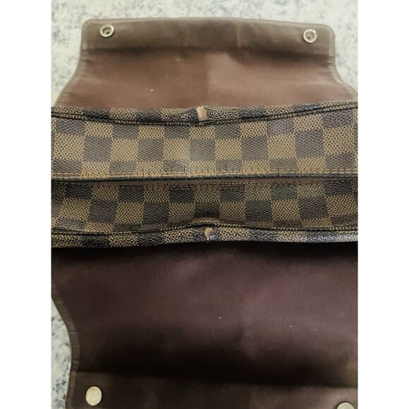 LOUIS VUITTON Damier‎ Ebene Naviglio N45255 Messenger & Crossbody Bag s4f2 R01T - Picture 12 of 16